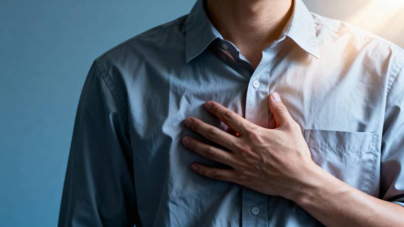 胸痛不适 需警惕图片