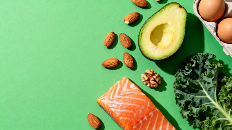 健康食材组合图片