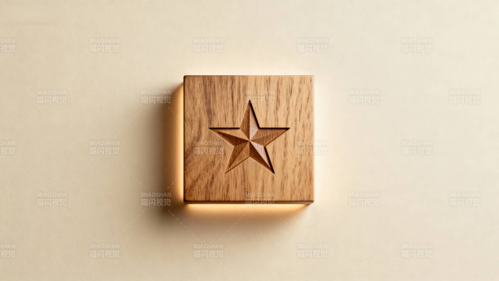 木雕星标图片