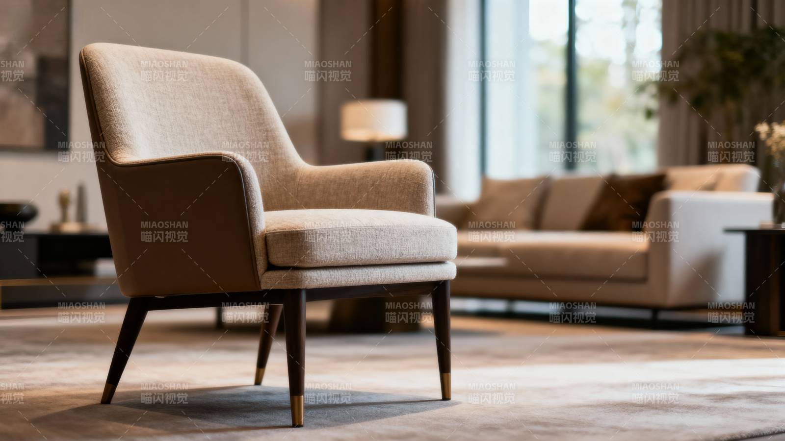 现代客厅沙发椅图片