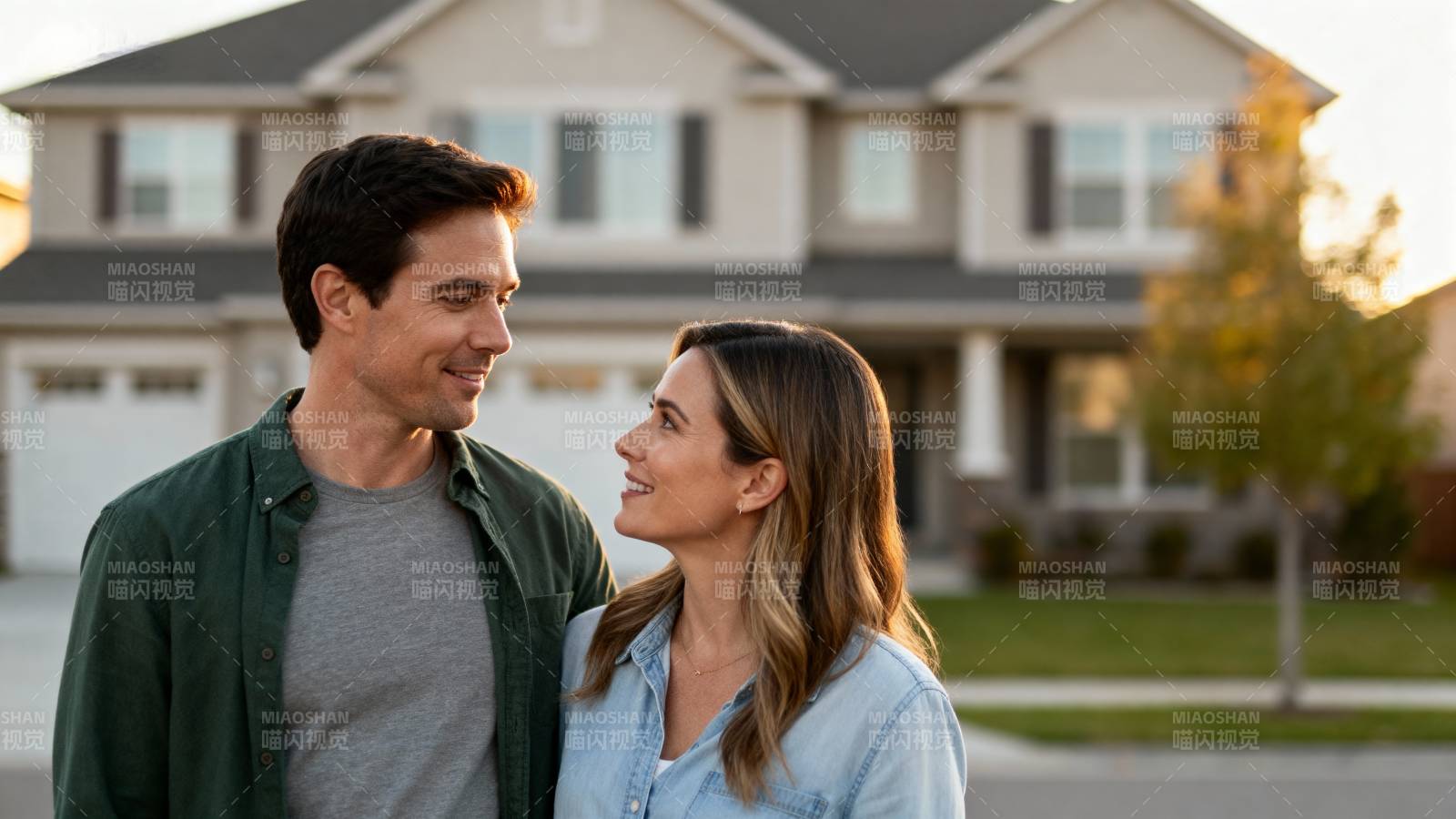 幸福夫妻新居前图片