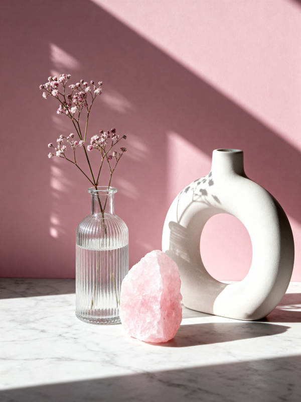 粉红静物之美图片