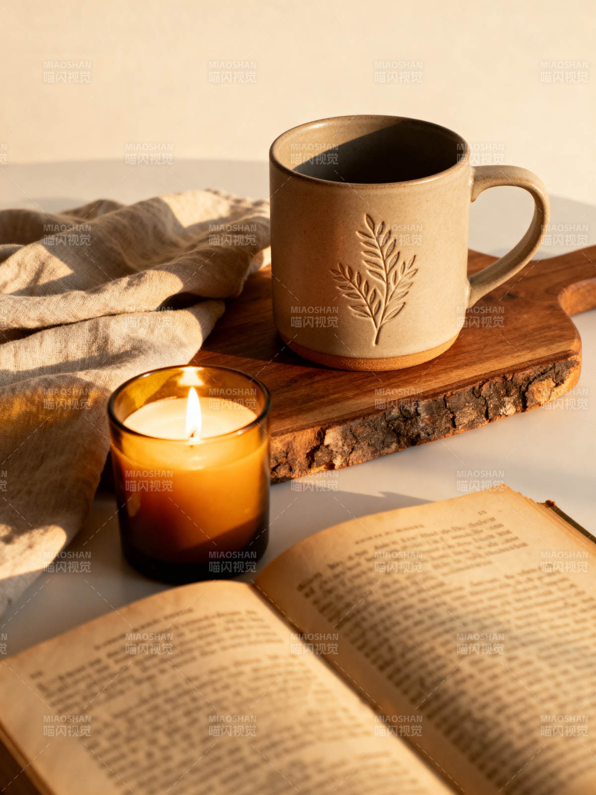 静谧阅读时光图片