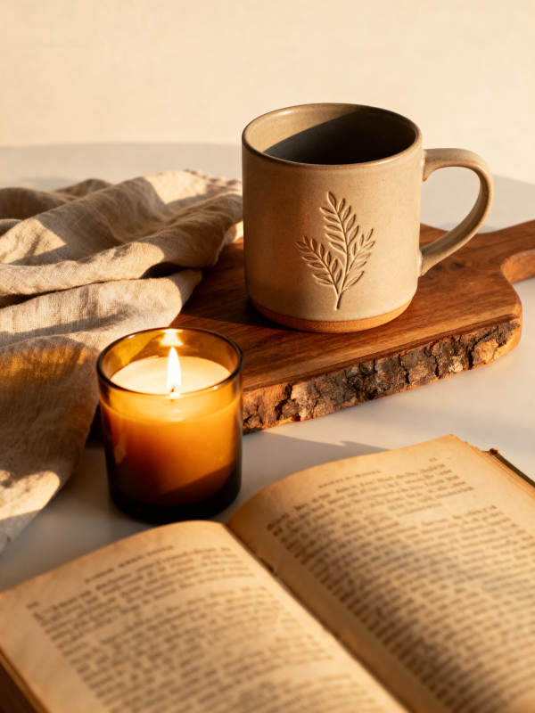 静谧阅读时光图片