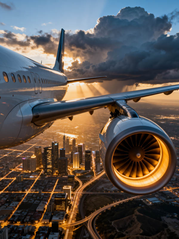 翱翔都市之上图片