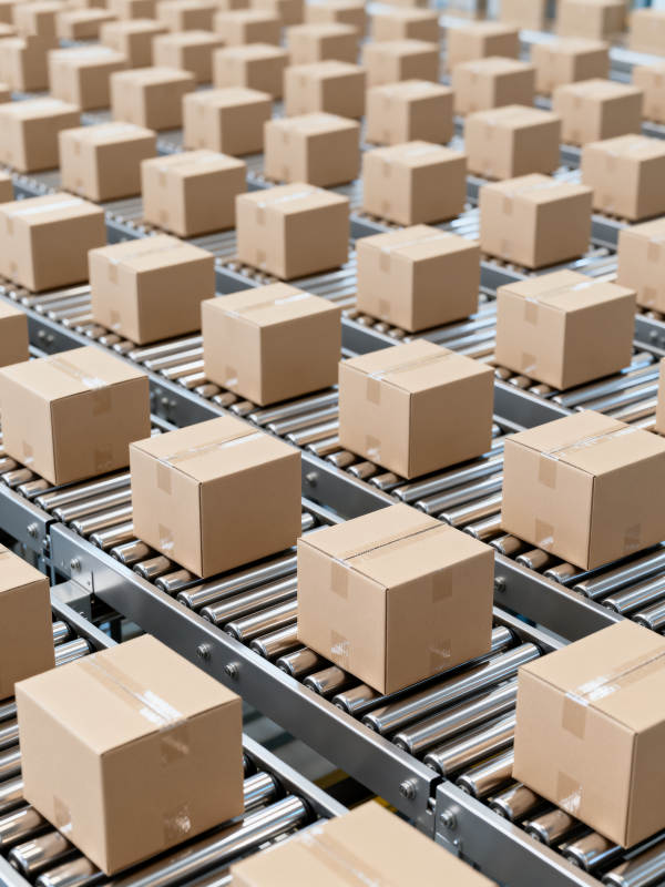 自动化分拣流水线图片