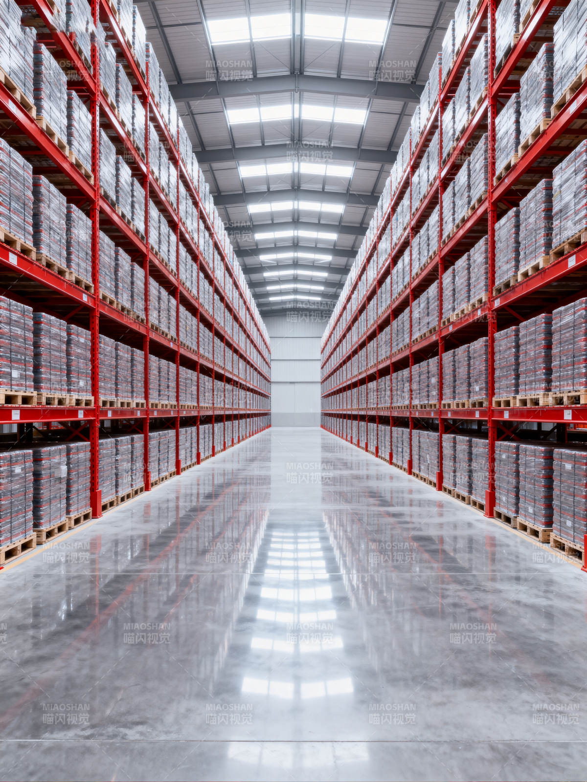 现代化仓储通道图片