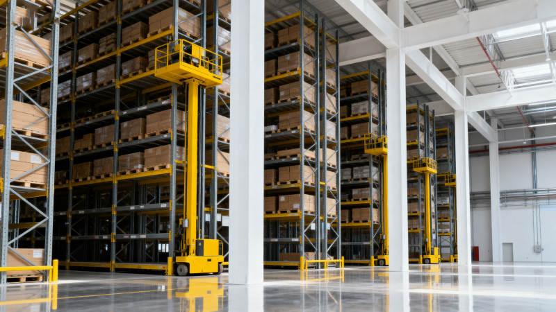 现代化仓储物流中心图片