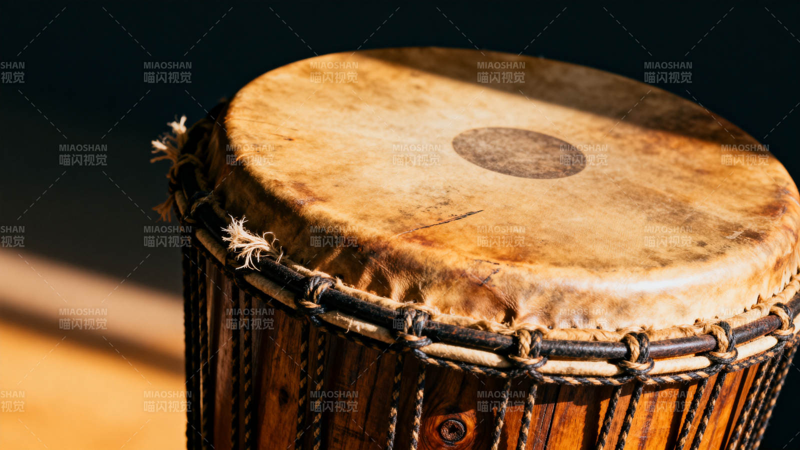 非洲鼓特写图片