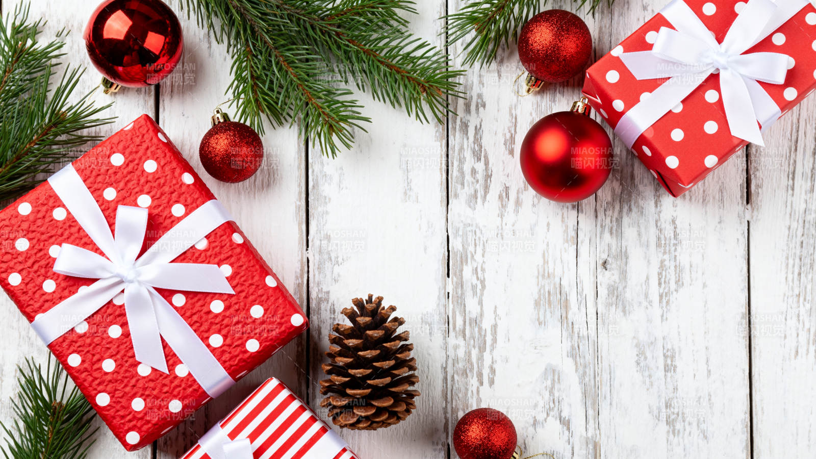 圣诞礼物与装饰图片