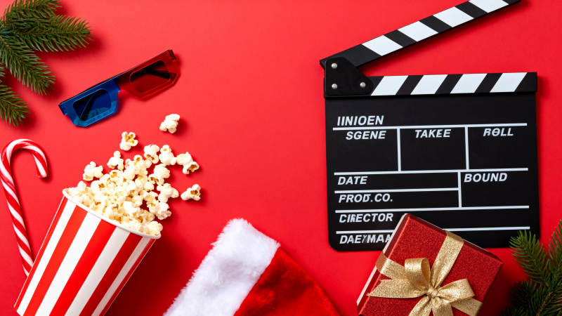 圣诞电影派对图片