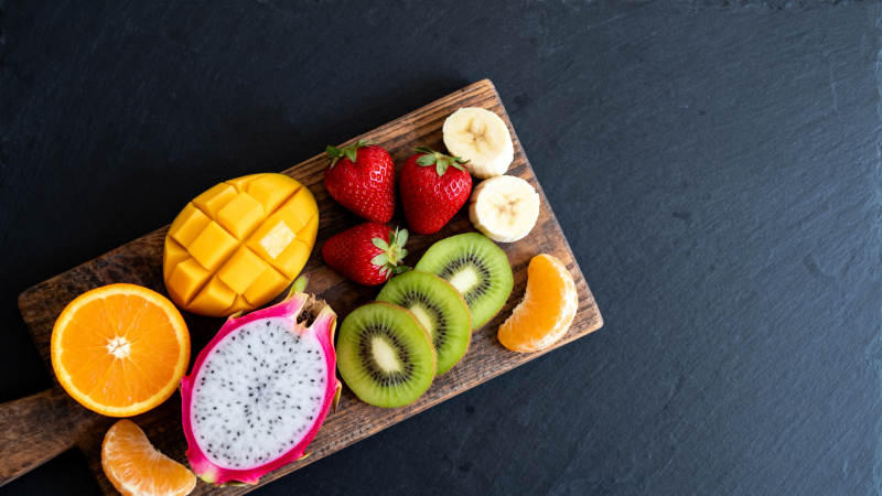 缤纷水果拼盘图片