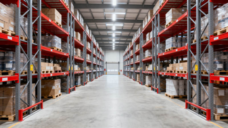 现代化仓库内部图片