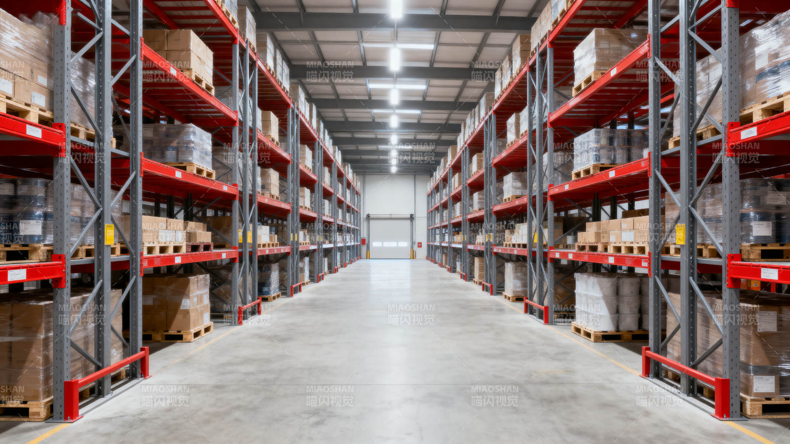 现代化仓库内部图片