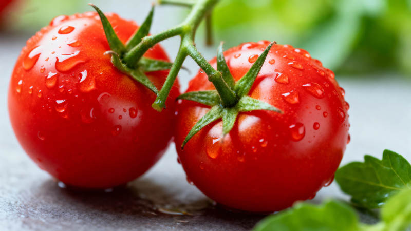 水珠樱桃番茄图片