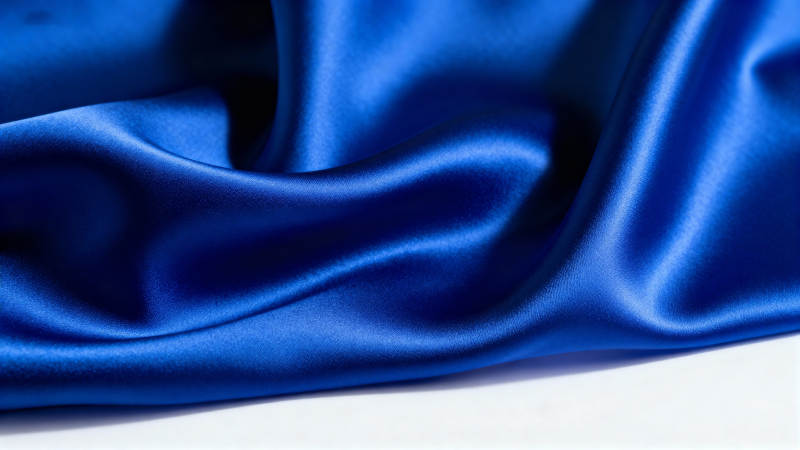 深蓝绸缎柔光图片