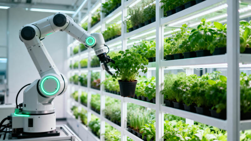 智能农业机器人图片