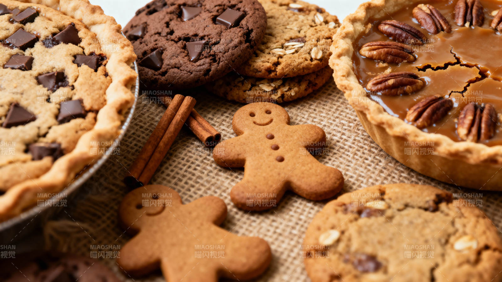 节日甜点盛宴图片