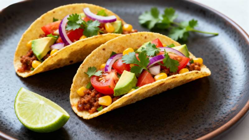 美味墨西哥塔可图片