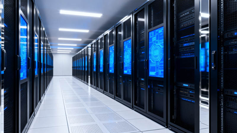 数据中心机房图片