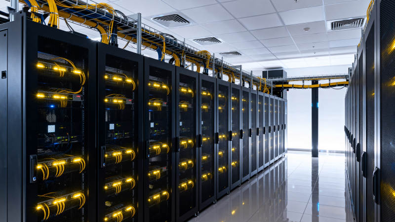 数据中心机房图片