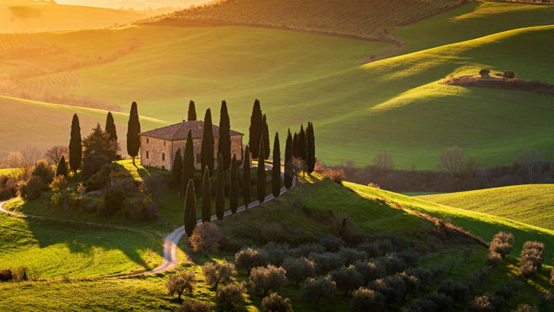 托斯卡纳田园风光图片