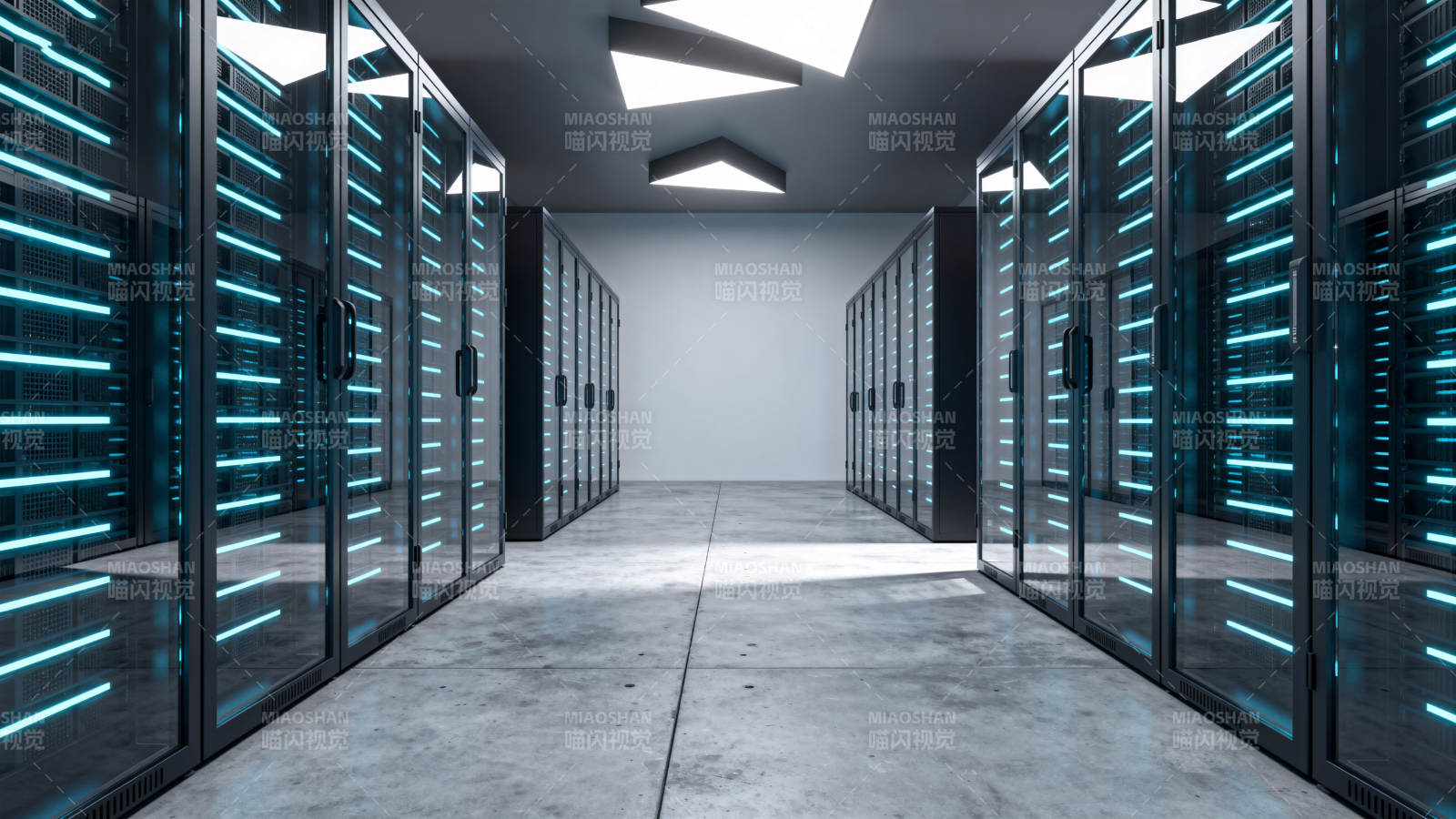数据中心走廊图片