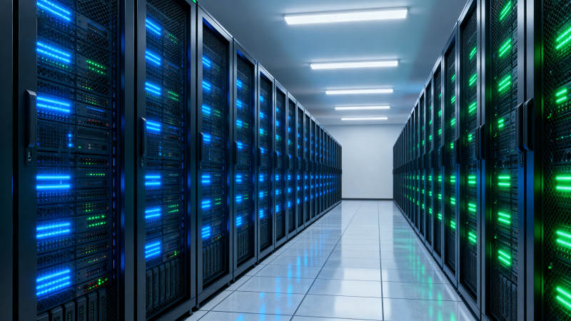 数据中心机房图片