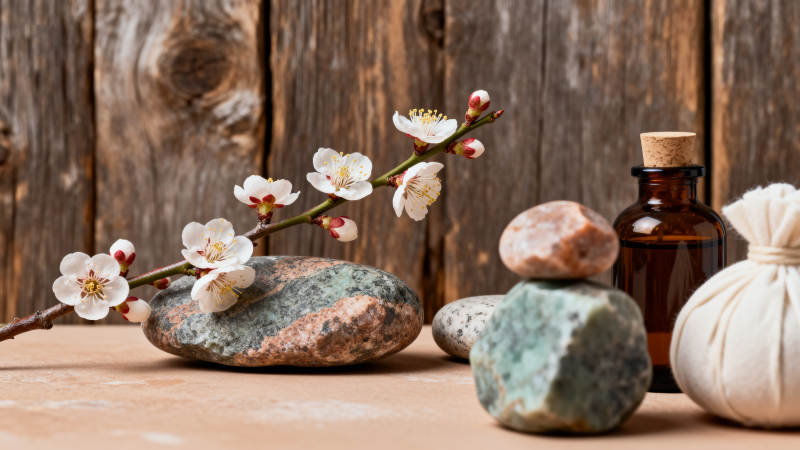 静谧自然疗愈景图片