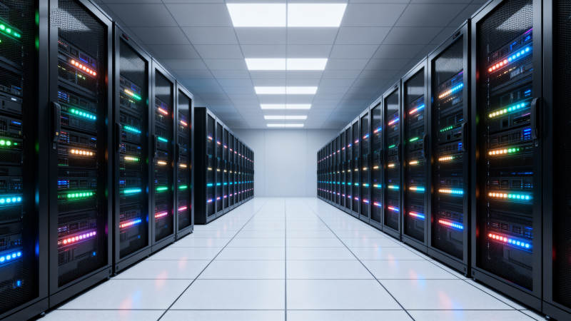 数据中心机房图片