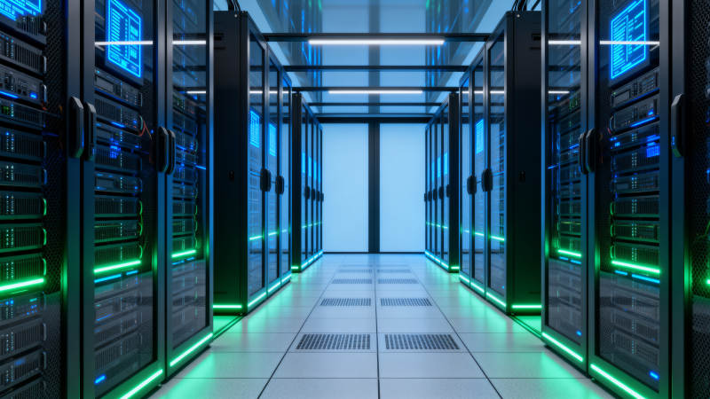 数据中心机房图片