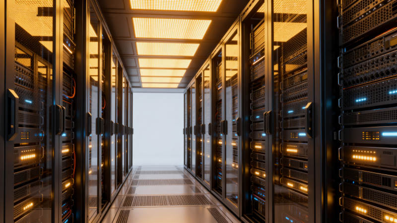 数据中心机房图片