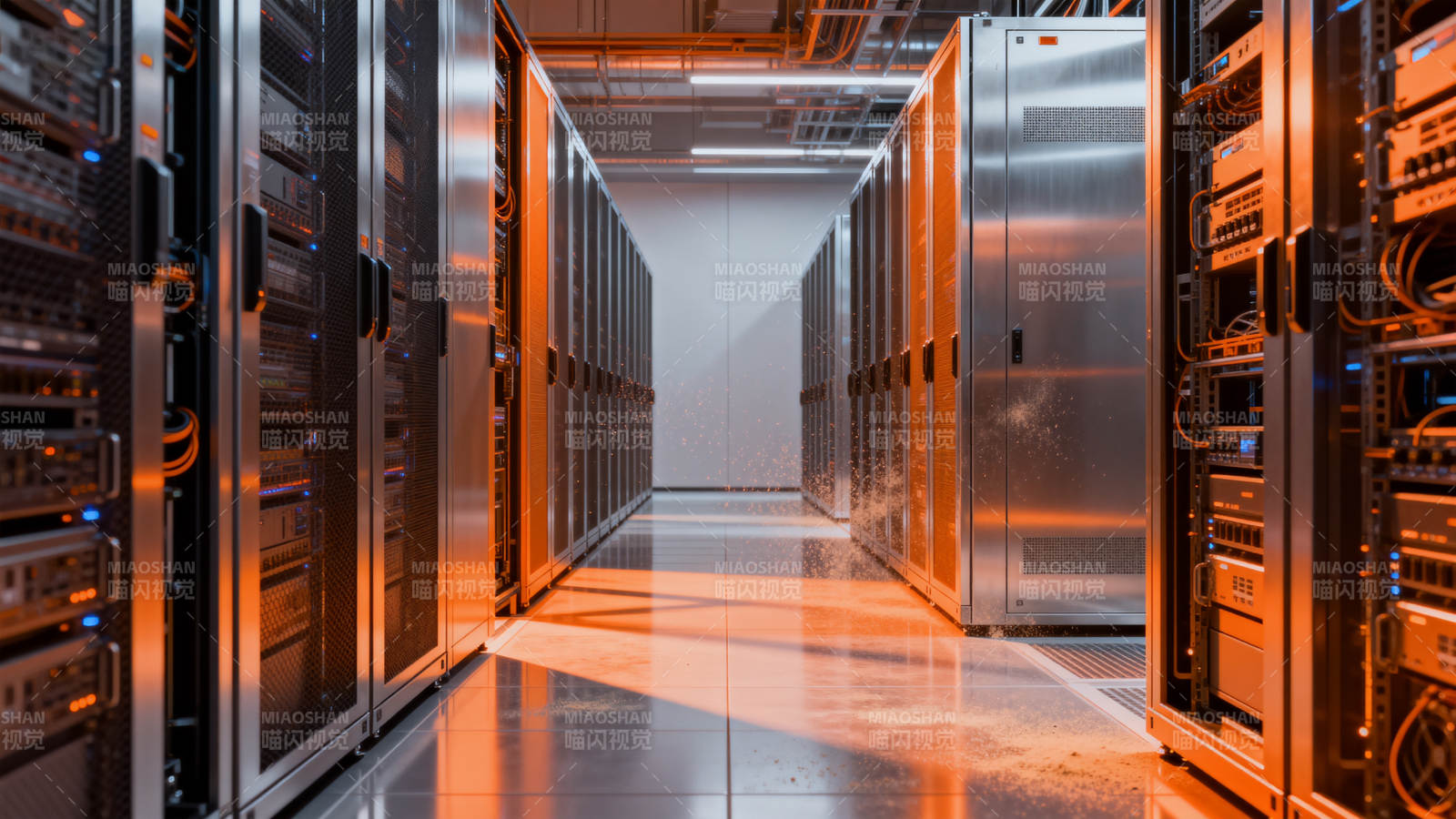 数据中心机房走廊图片