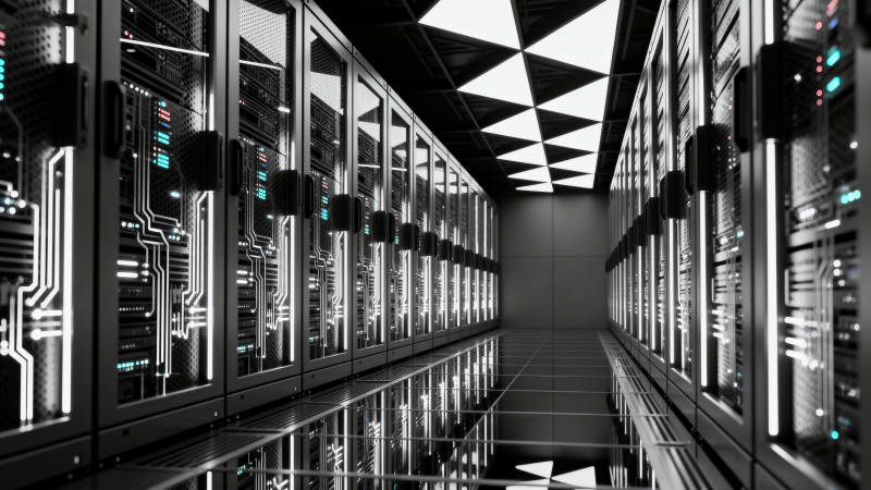 数据中心机房图片