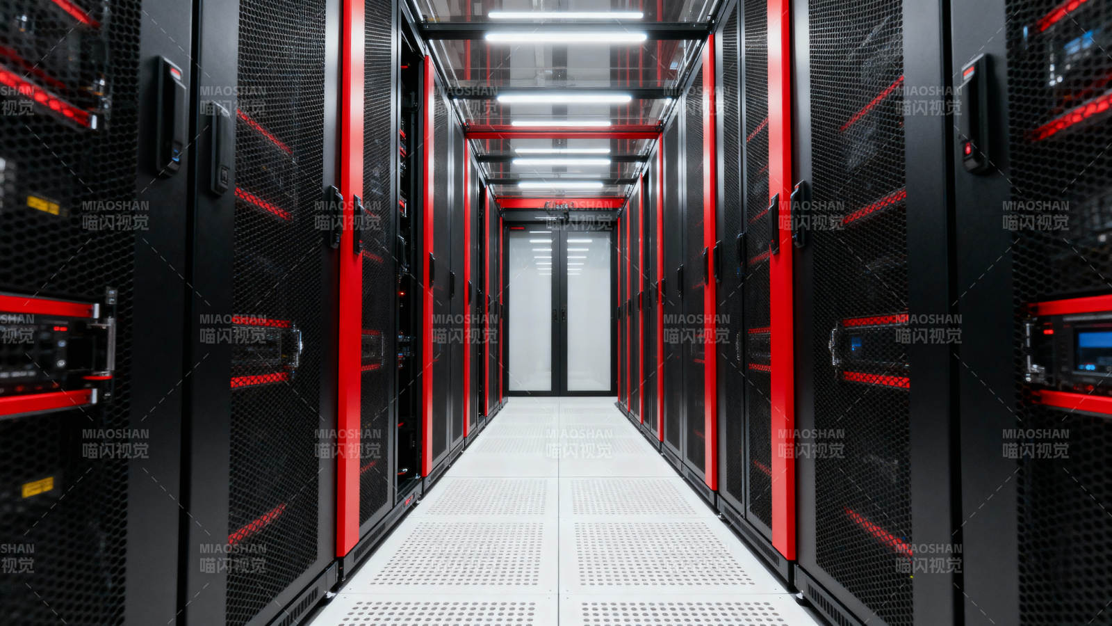 数据中心机房走廊图片