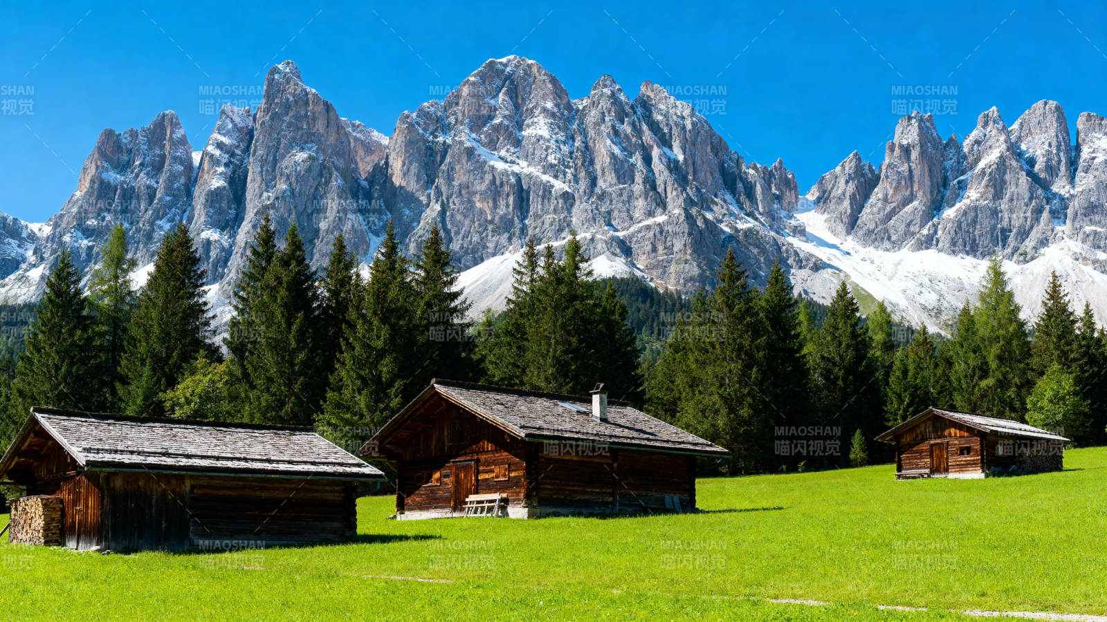 阿尔卑斯山居图图片