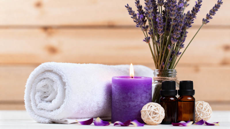 薰衣草香氛疗愈图片