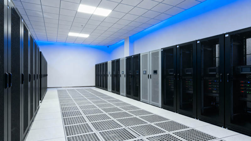 现代化数据中心机房图片