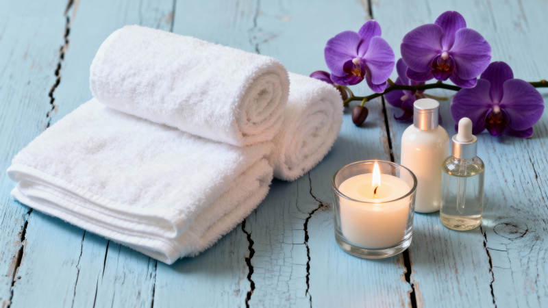 香薰SPA静谧时光图片