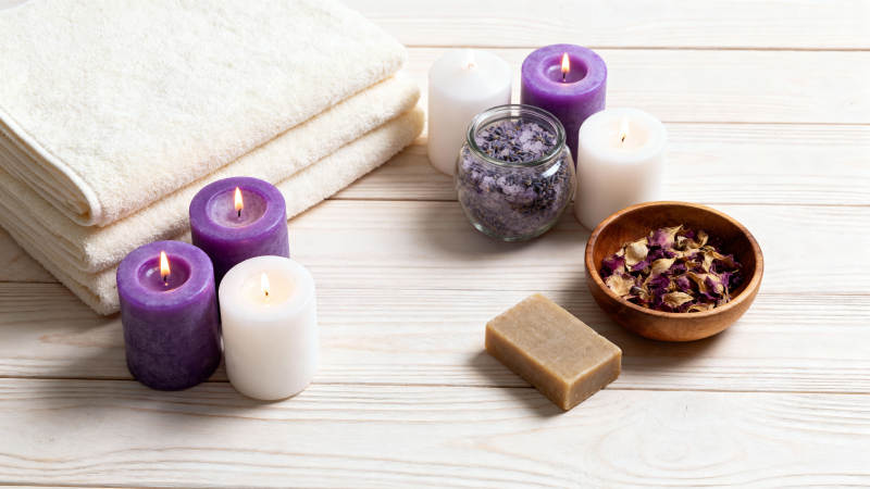 香薰放松时光图片