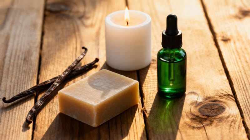 香薰皂与精油图片
