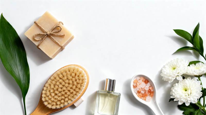 天然护肤套装图片