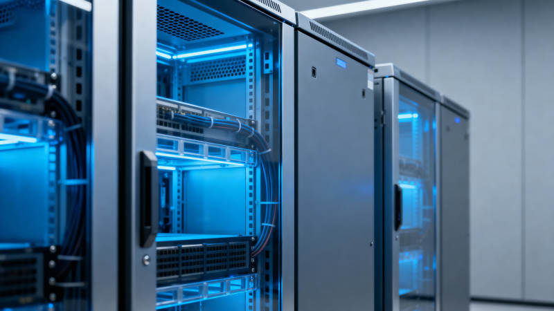 数据中心机柜图片