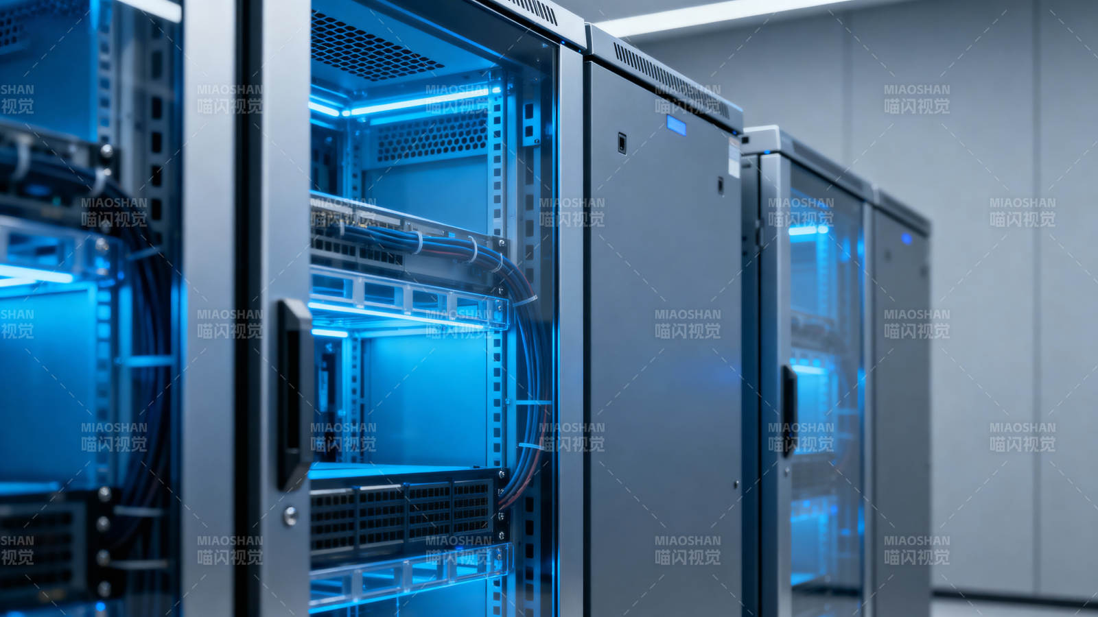 数据中心机柜图片