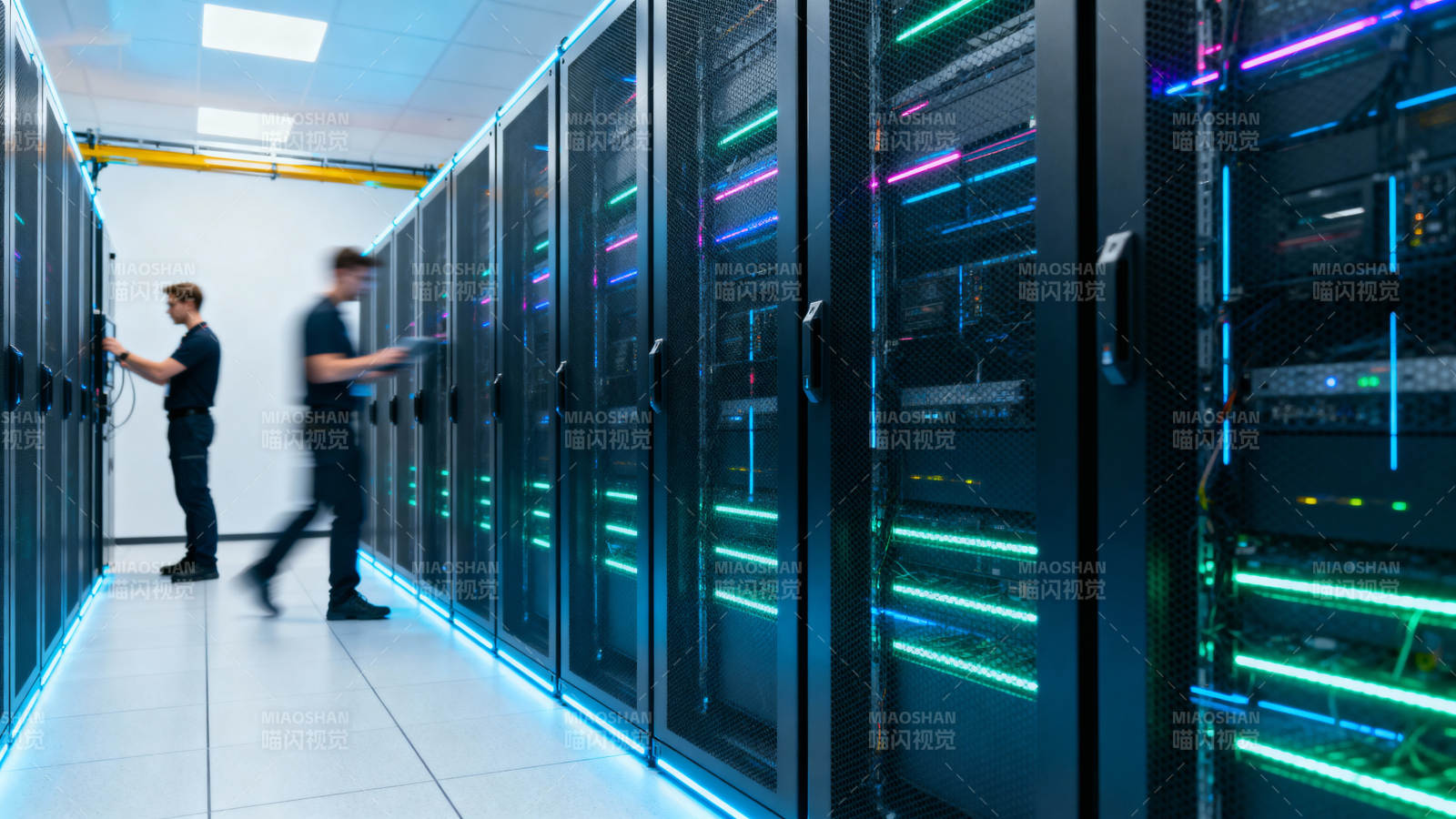 数据中心运维现场图片