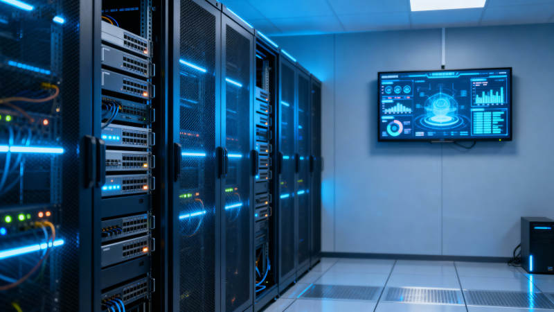 数据中心机房图片