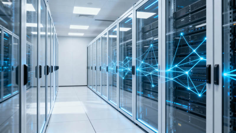 数据中心网络连接图片