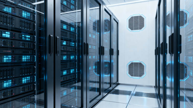 数据中心机房图片