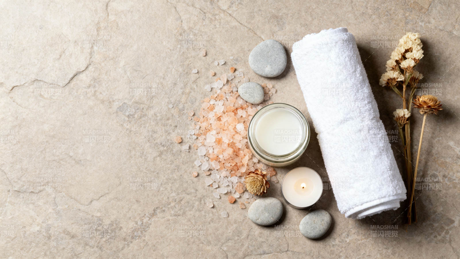 温泉疗愈静谧时光图片