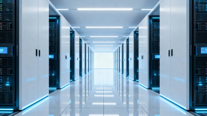 数据中心走廊图片